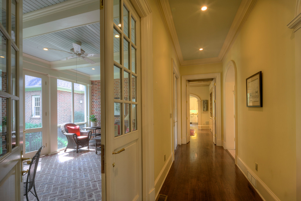 This is an example of a traditional hallway in Atlanta.
