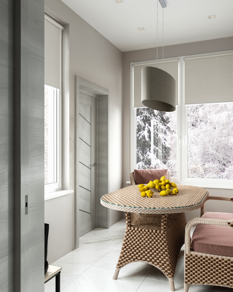 Дизайн интерьеров дома в п.Тайцы, Ленинградская область