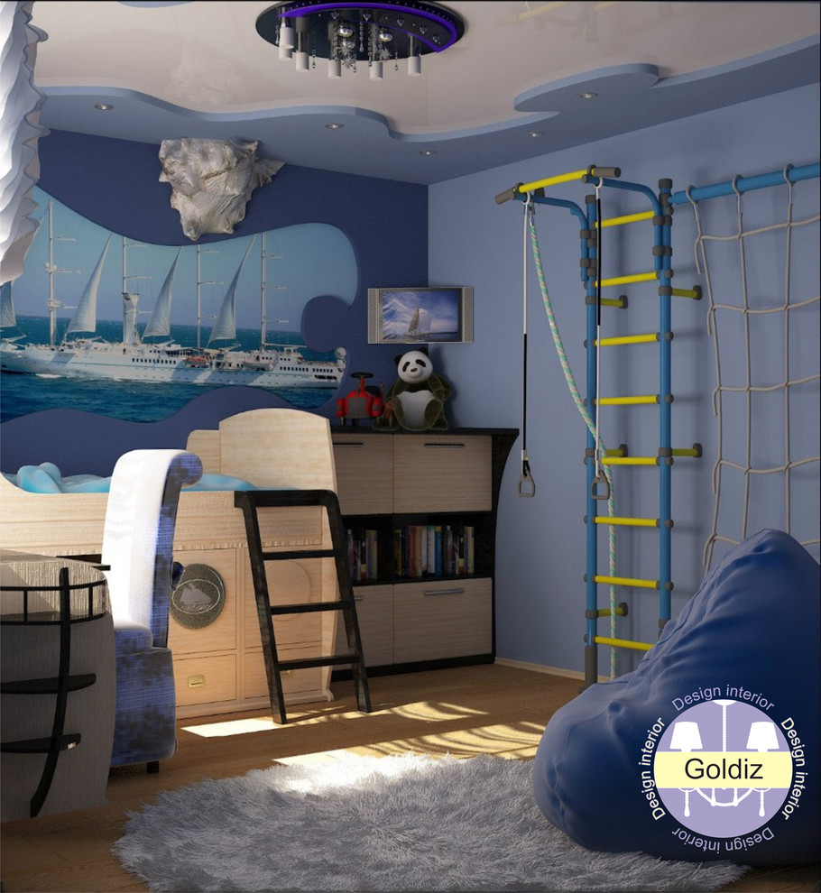 Дизайн интерьера детской комнаты