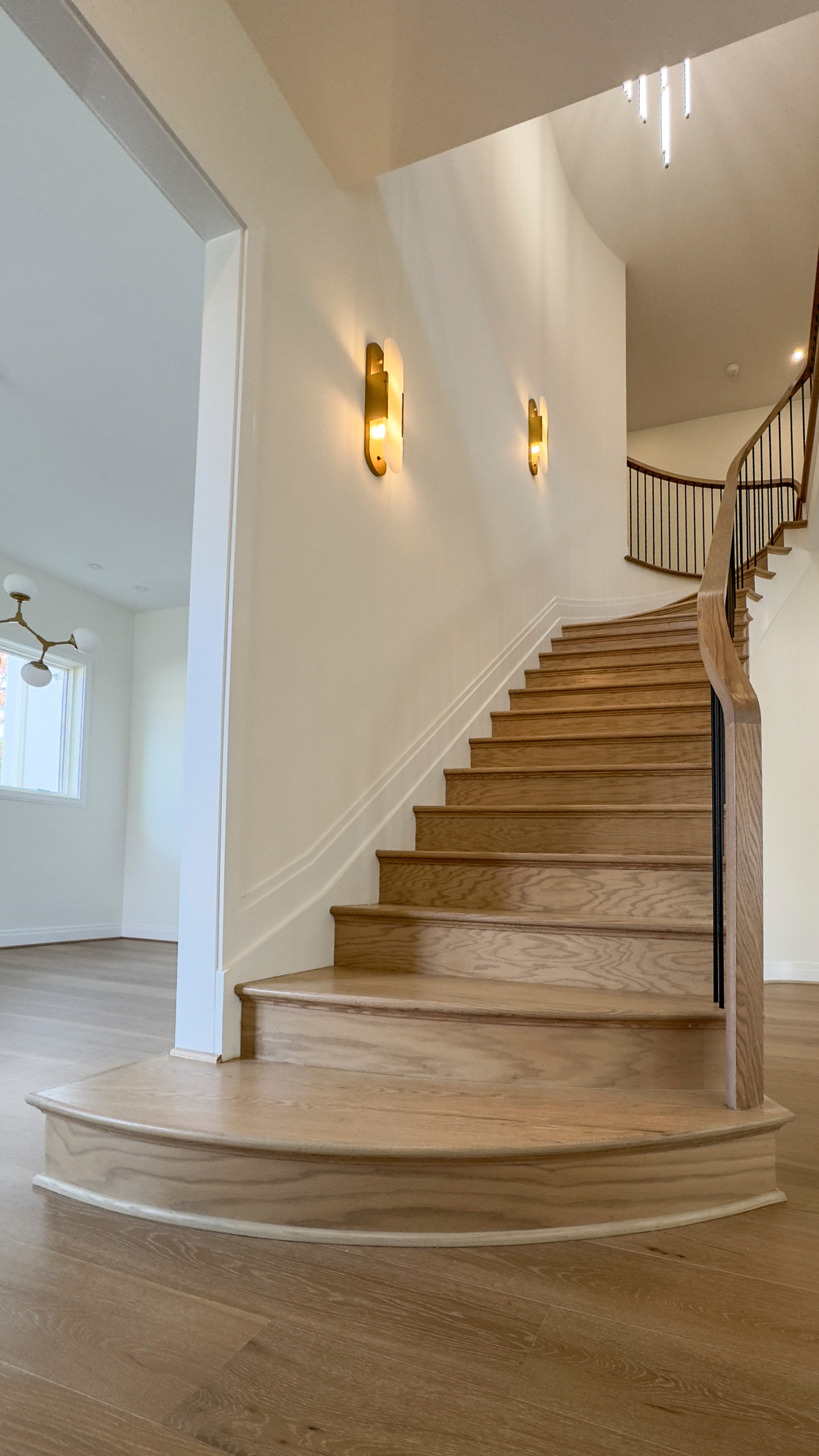 144_Attractive Transitional Staircase in Impressive Modern Home, Vienna VA 22180
