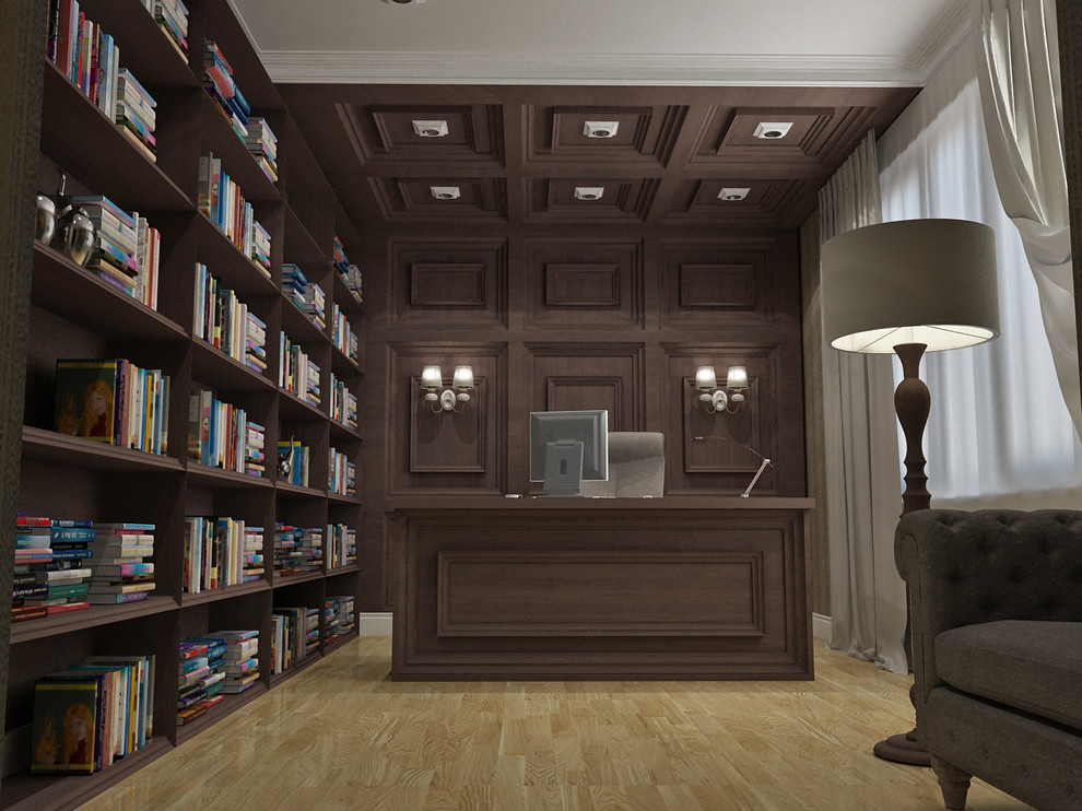 Кабинет в АНГЛИЙСКОМ стиле.