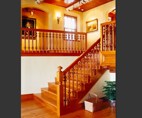 Scott Cornelius Architect, PC klassisk-trappa