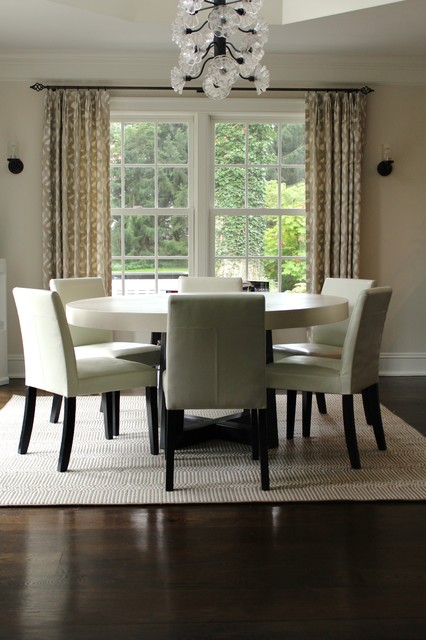 Transitional Dining Room klassisch-modern-esszimmer