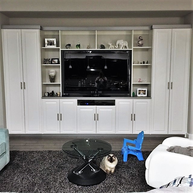 Example of a transitional home design design in Phoenix