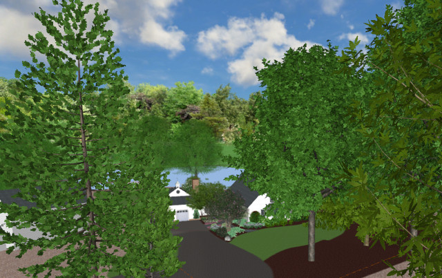 3D Site Plan Rendering 