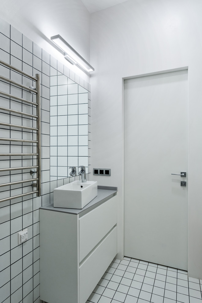 Минималистическая студия в Сколково