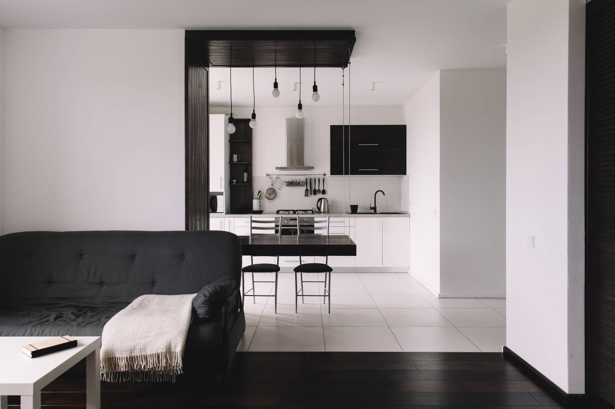 Дизайн квартиры-студии 30 кв. м + фото стильных интерьеров
