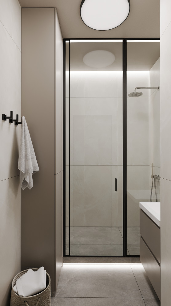 ЖК ID-Kudrovo, лаконичный интерьер в концепции минимализм