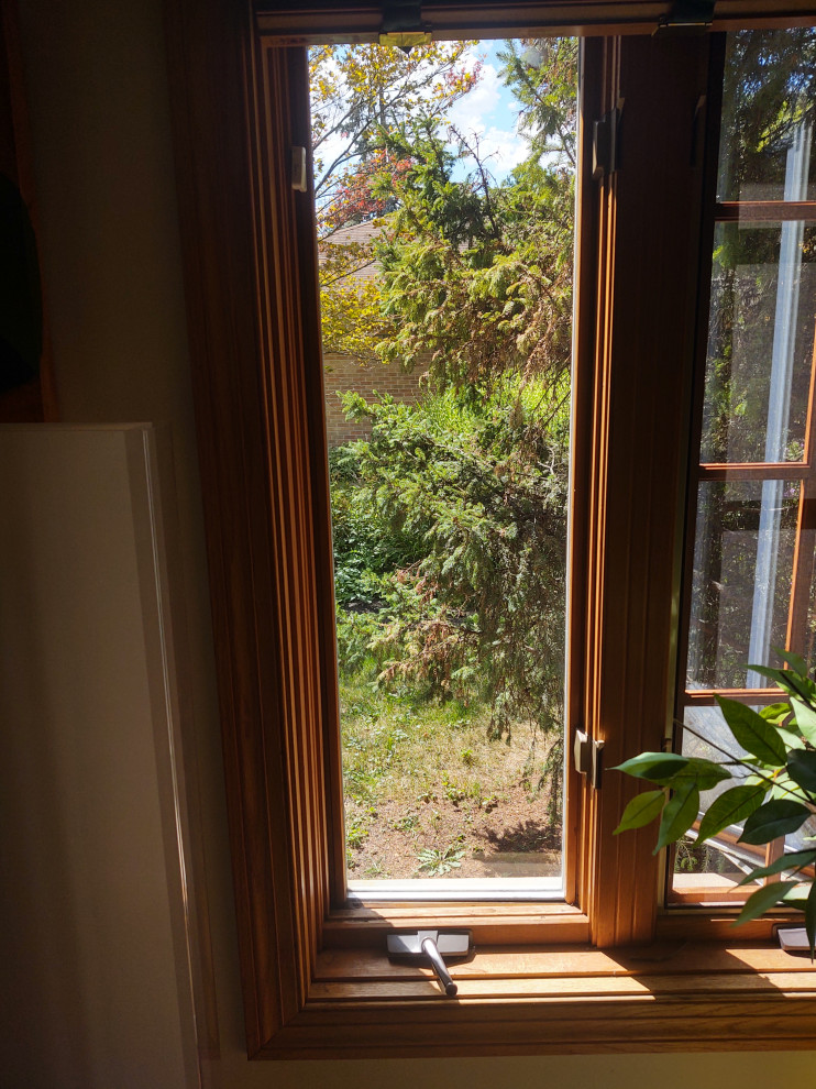 Crestline casement windows.