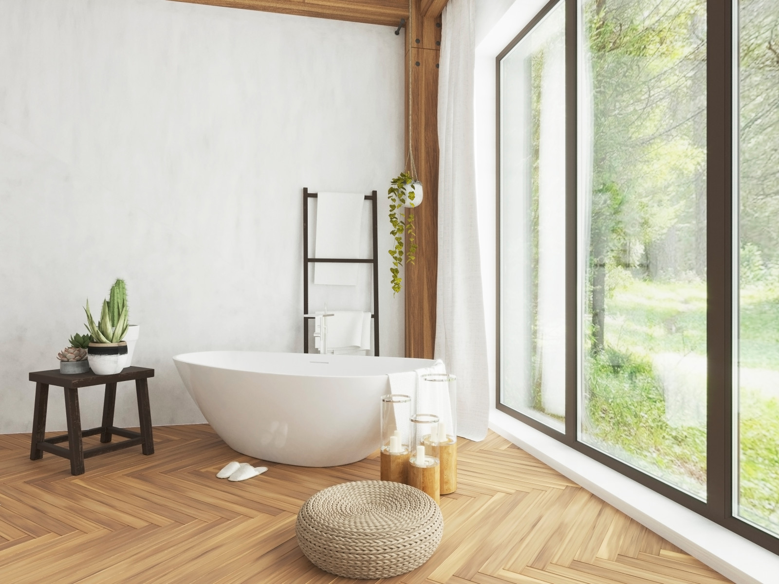 Спальня в эко-стиле