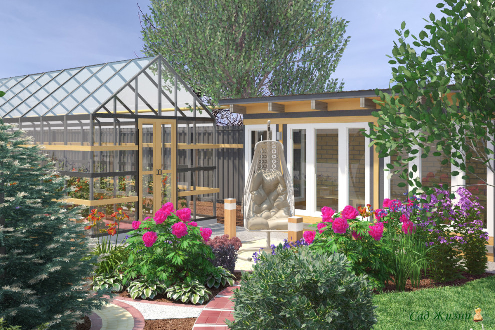 Дизайн приусадебного участка в г. Богданович, Свердловская область