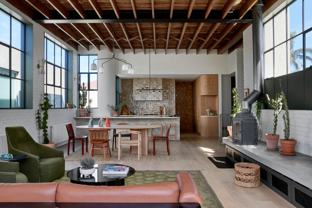 Industrial Living Room industrial-living-room