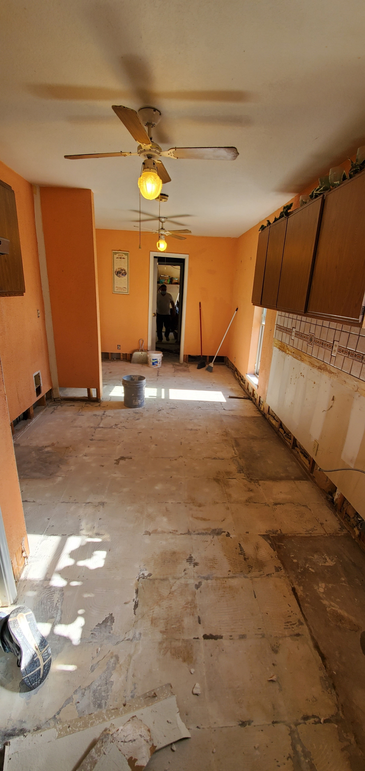 Kitchen Water Damage