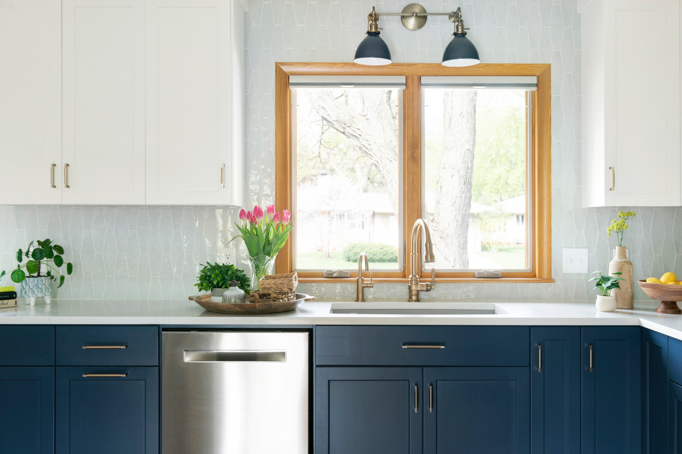 Midcentury Roots Kitchen Remodel Hopkins, MN White Birch Design