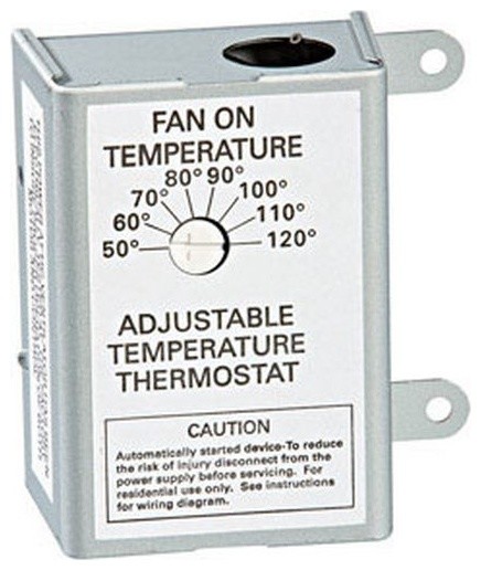 Air Vent Adjustable Temperature Thermostat Single Speed