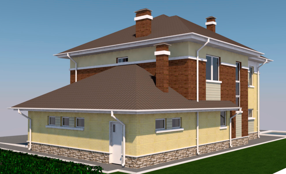 Коттедж 193м2 в Лен области