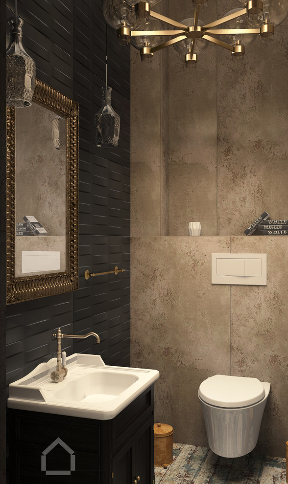 Маленький санузел в 3-х комнатной квартире Санкт-Петербург