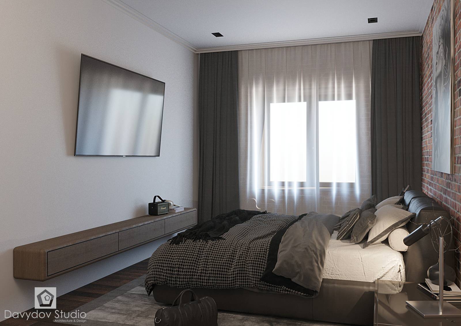 Квартира в стиле лофт