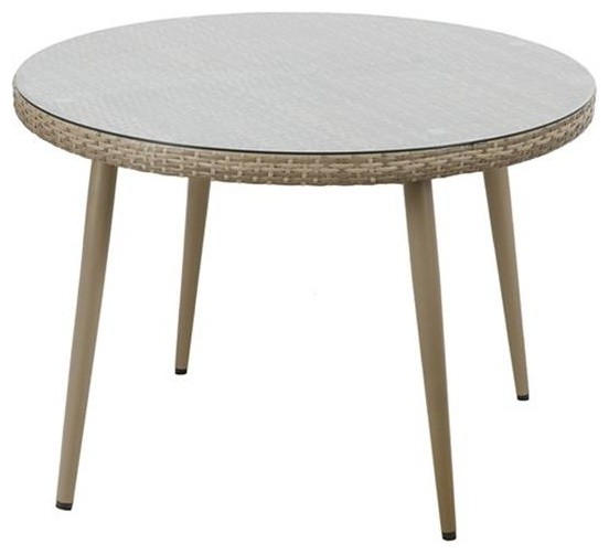 Ink Plus Ivy Avery Outdoor Round Table Light Gray Midcentury Ink Plus Ivy Avery Outdoor Round Table Light Gray Midcentury Coffee Tables By Unbeatable Inc
