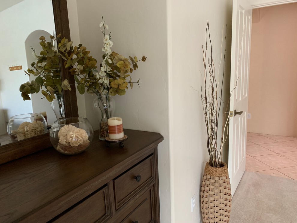 Transitional bedroom photo in Phoenix