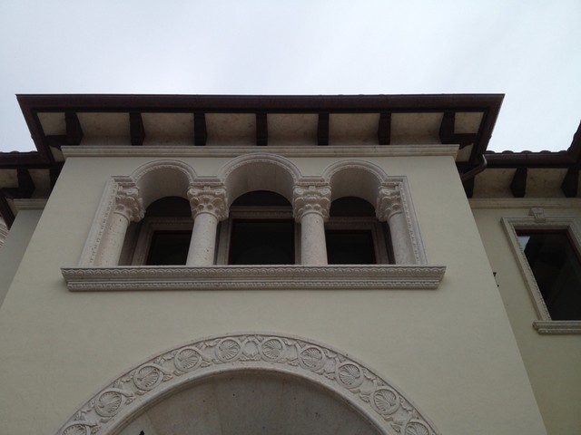 Palm beach medelhavsstil-fasad