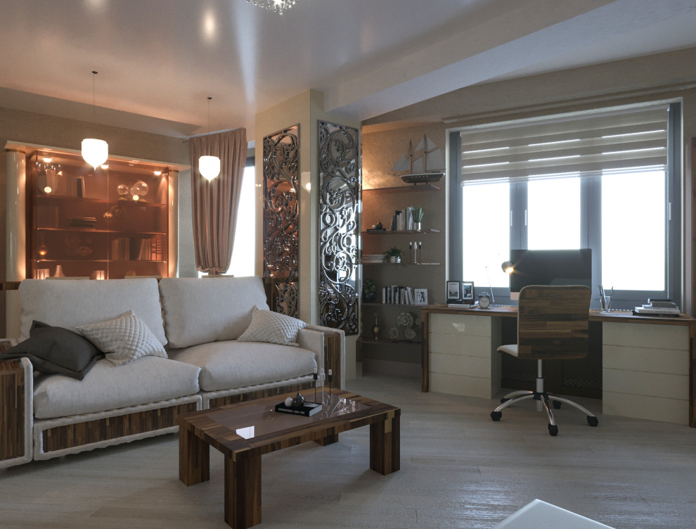 Квартира с уютным и стильным интерьером