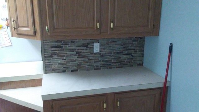 Tile backsplash maritim-koek