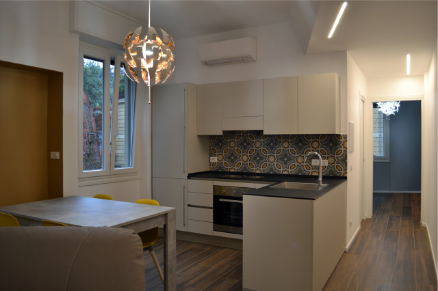 Pattern house contemporary-kitchen