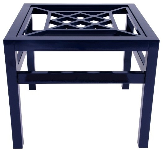 Southport Side Table - Club Navy
