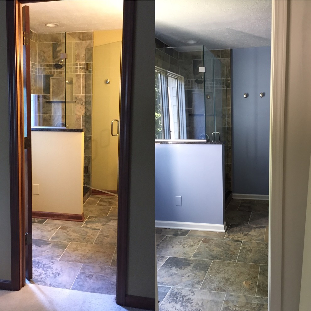 Before and After Master Bath