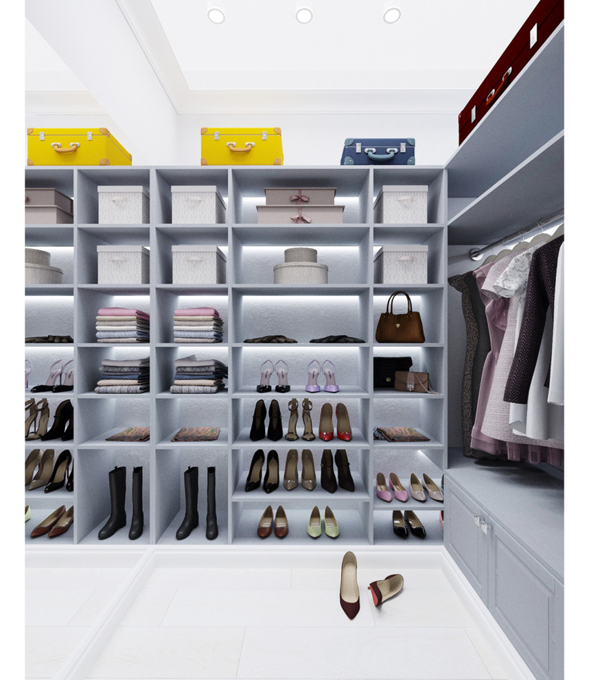 Двухуровневая квартира в стиле Ар-деко