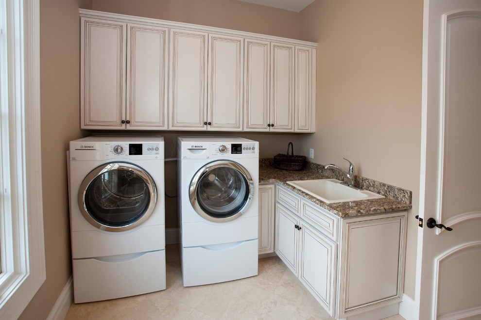 This is an example of a traditional laundry room in Cincinnati.