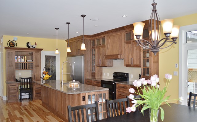 Walnut Kitchen transitional-kitchen
