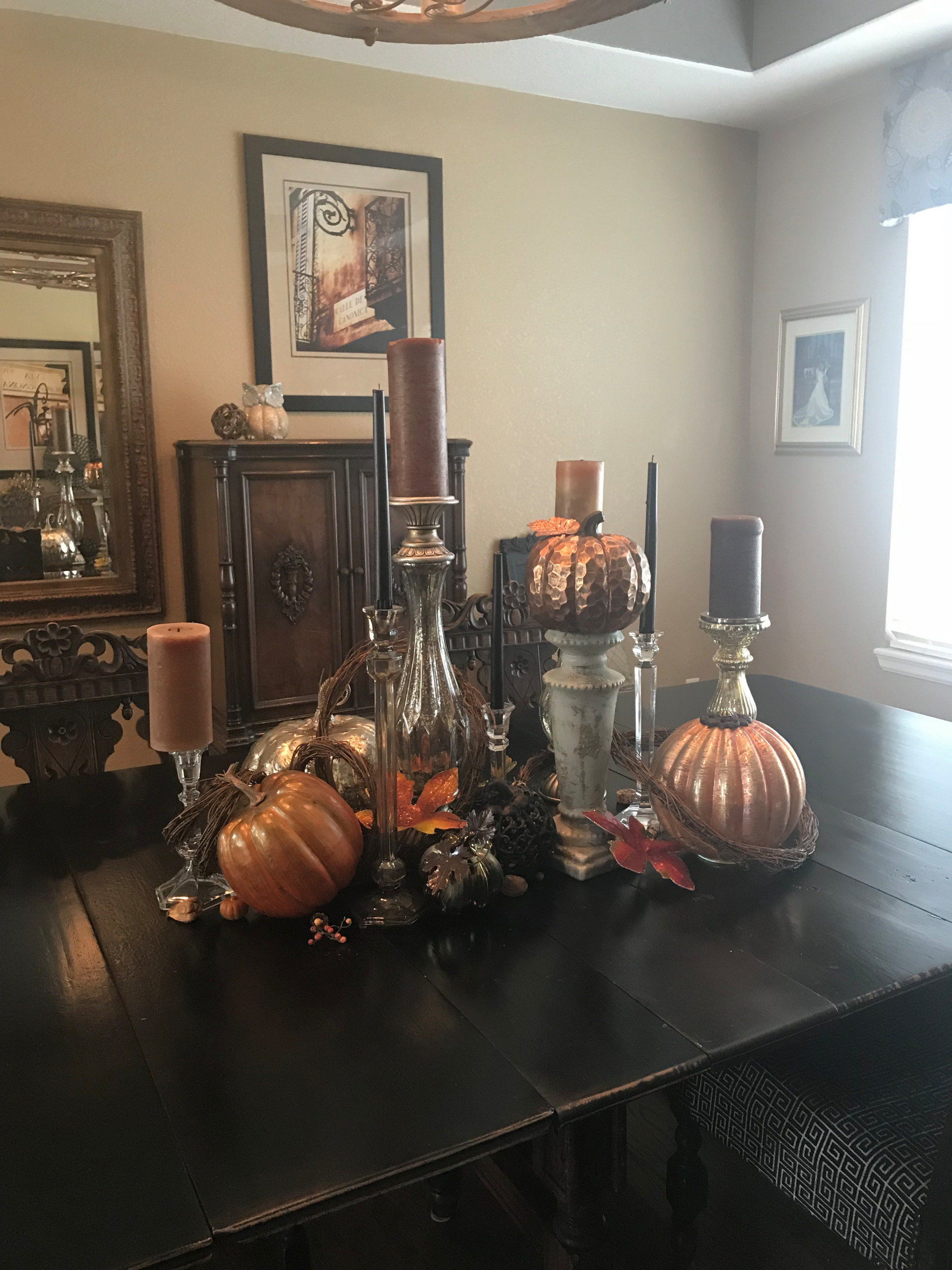 Fall Table decor