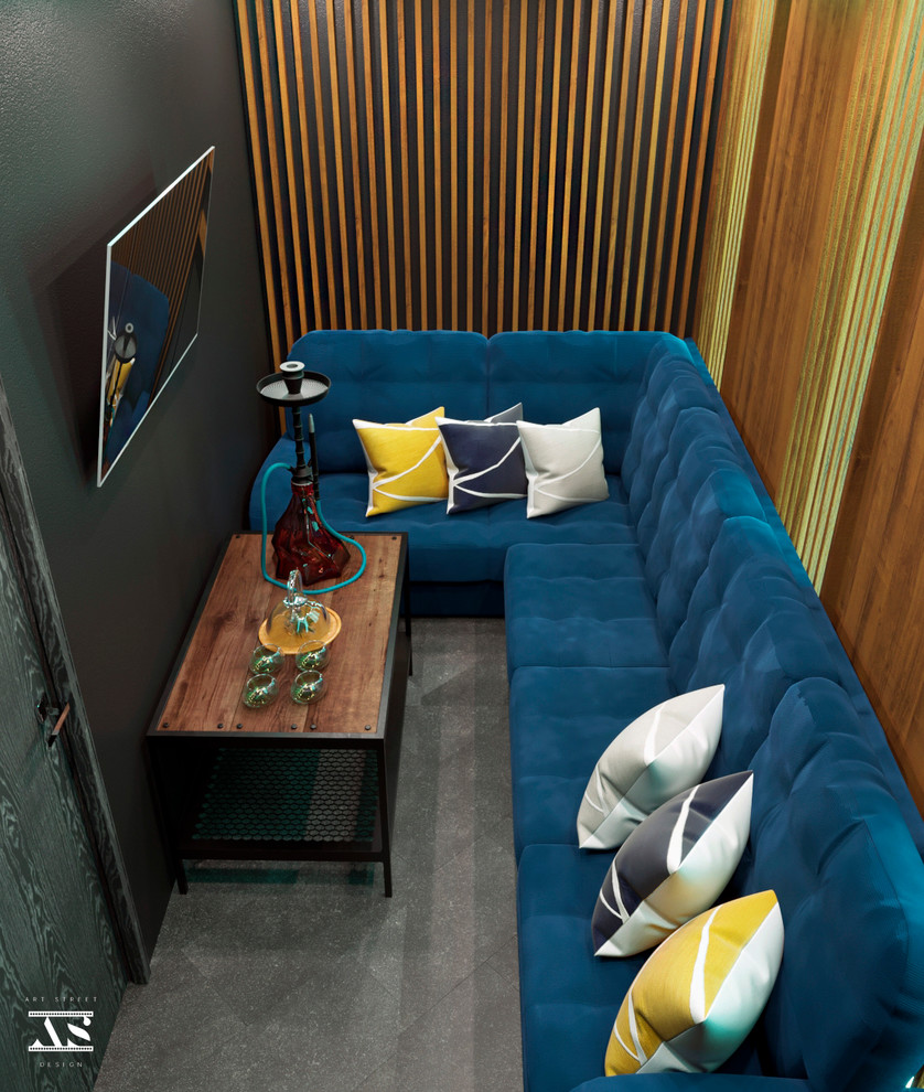 Дизайн-проект сети кальянной Мята Lounge