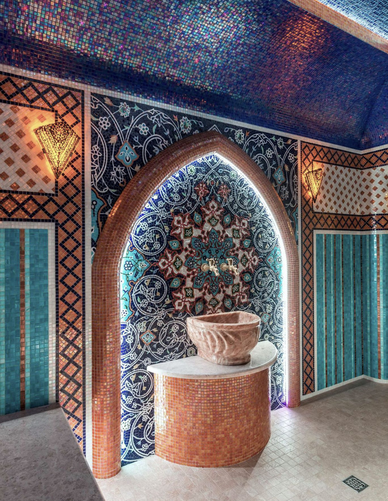 Восточный хаммам в частном доме