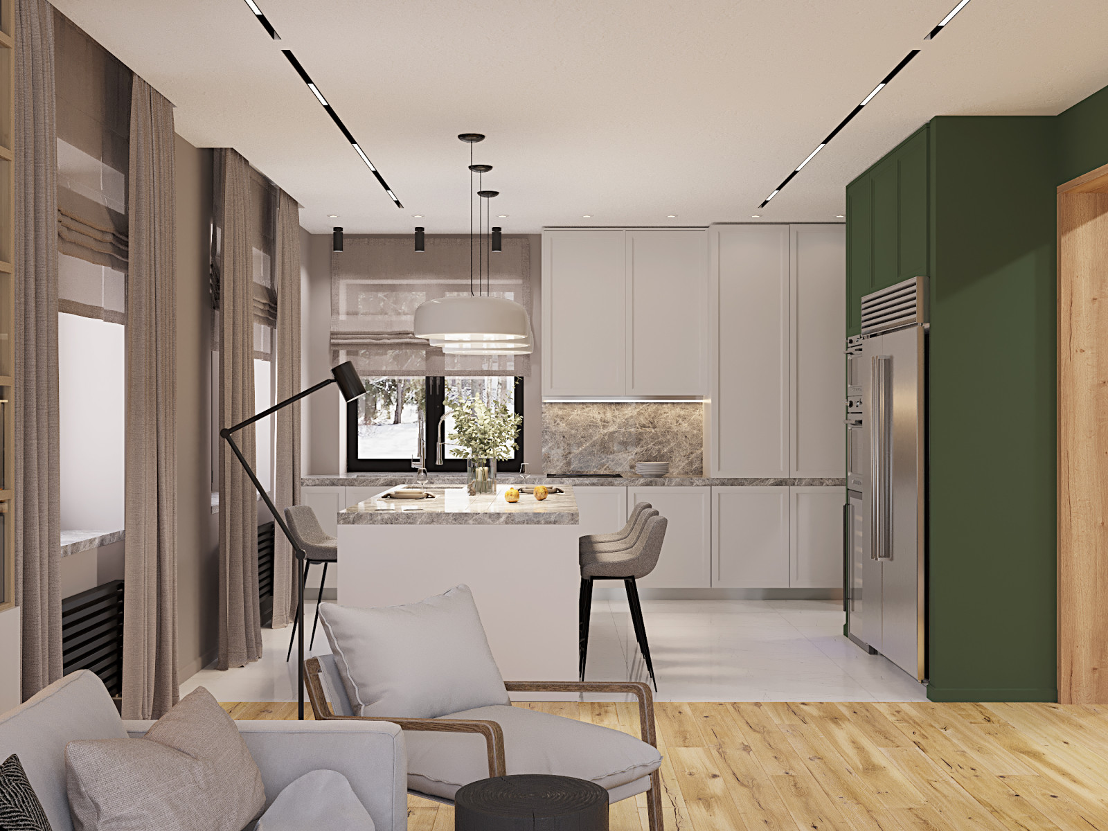 Проект загородного дома для молодой семьи