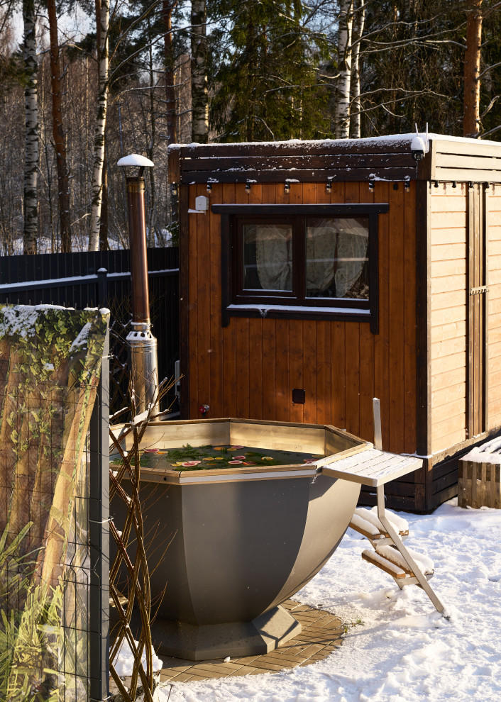 Съемка дома для отдыха. Крокусы. Санкт-Петербург