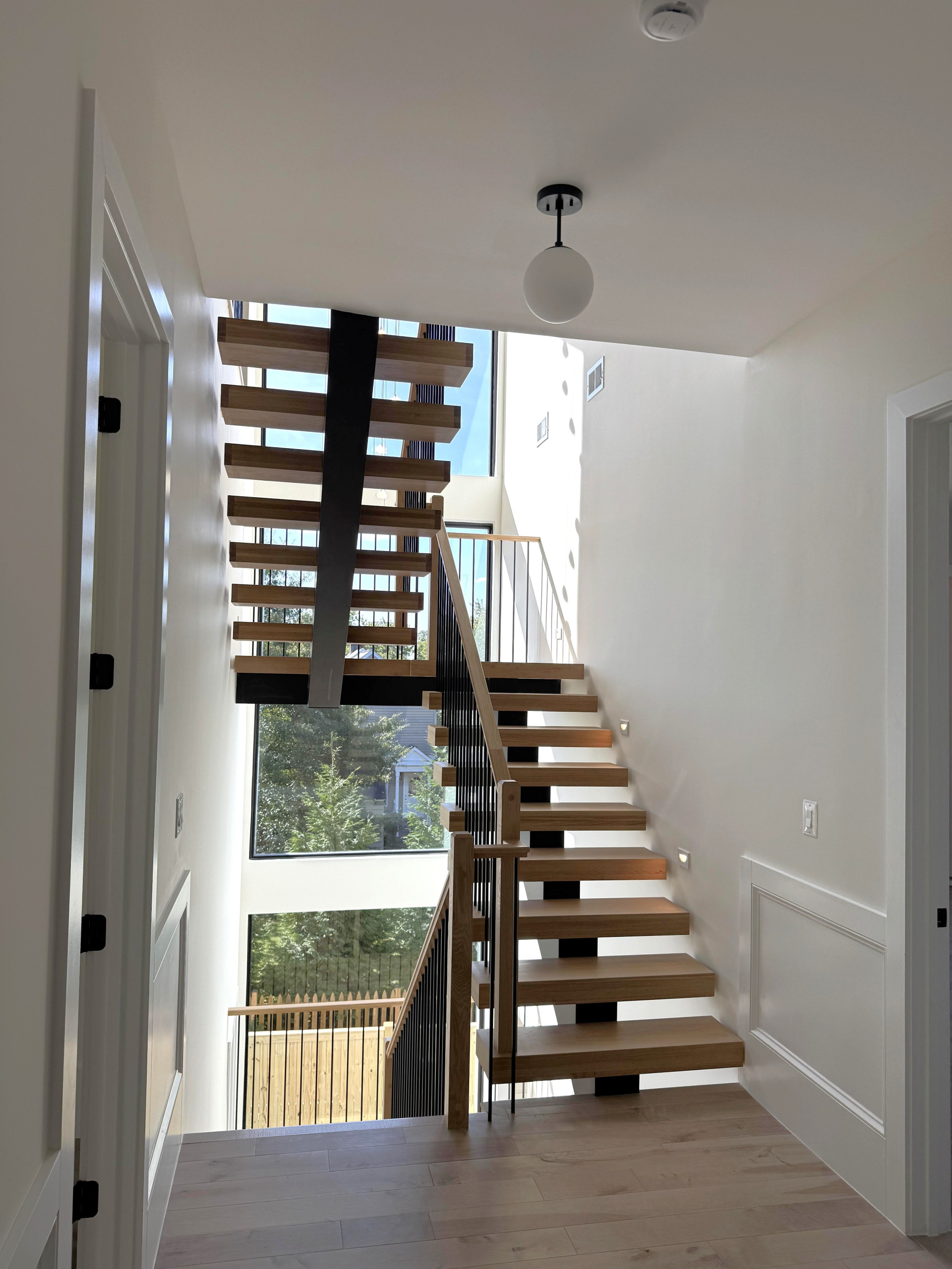 139_Four-Story Modern Staircase, Arlington, VA 22207
