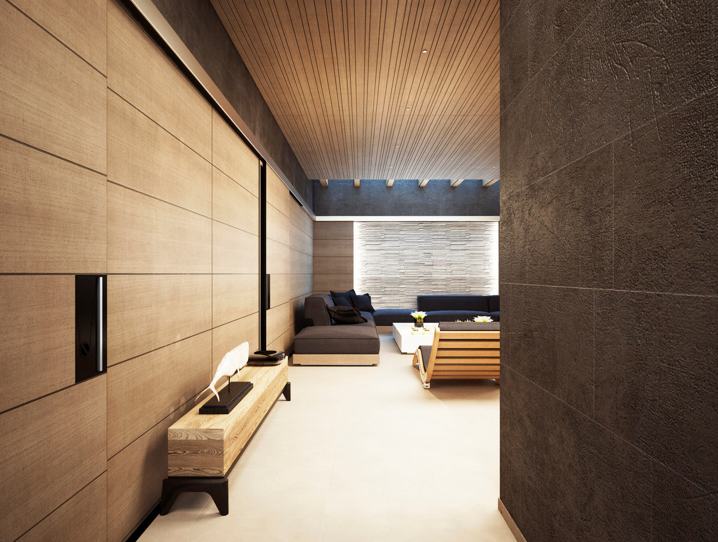 Интерьер частной виллы № 1