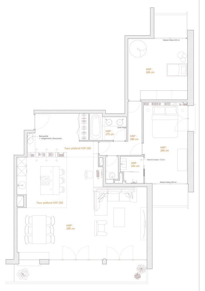 Projet - Proposition de plan - Option 1