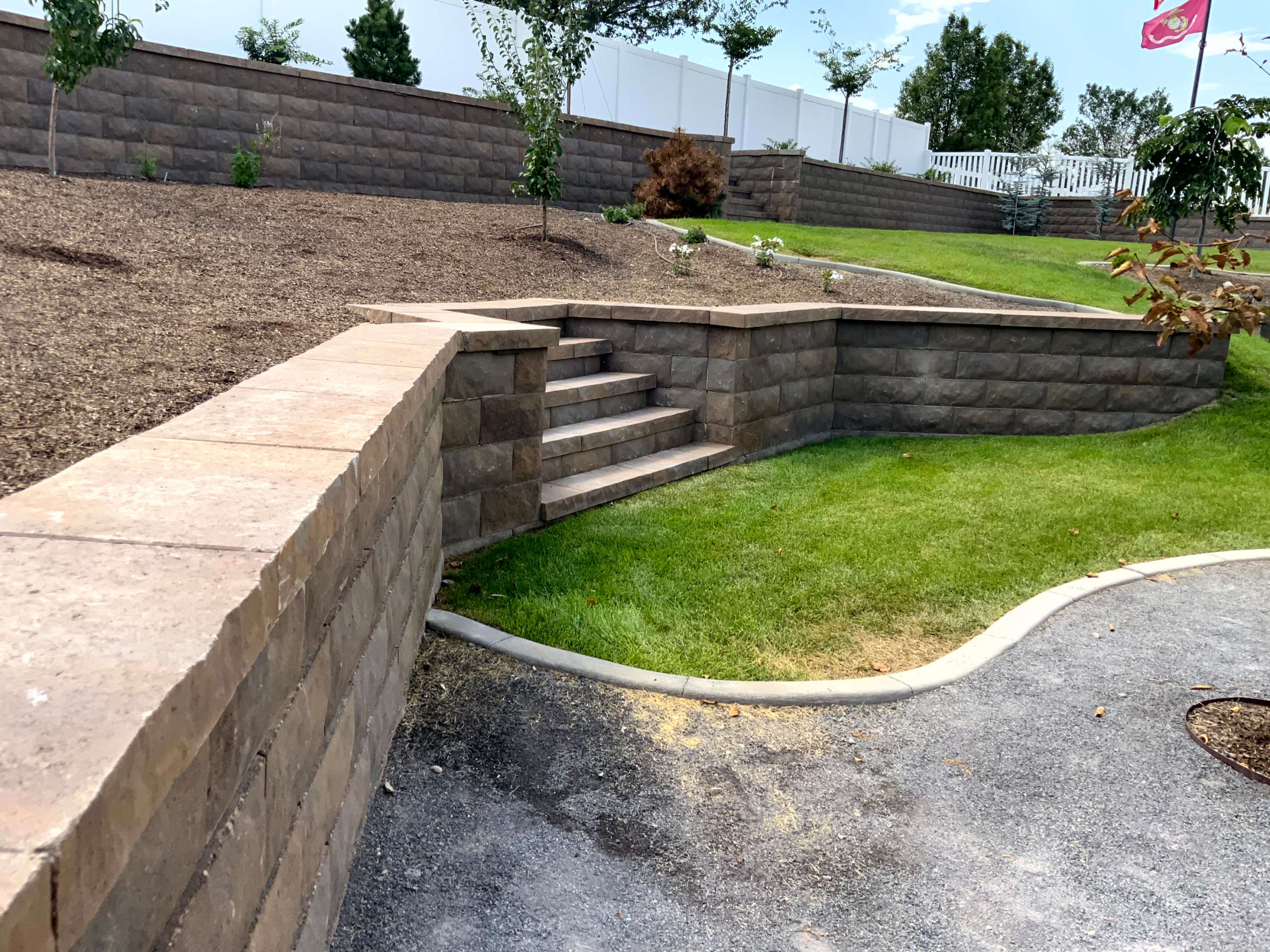 Terraced Edible Garden