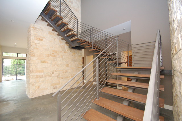 Texas modern minimalistisch-treppen