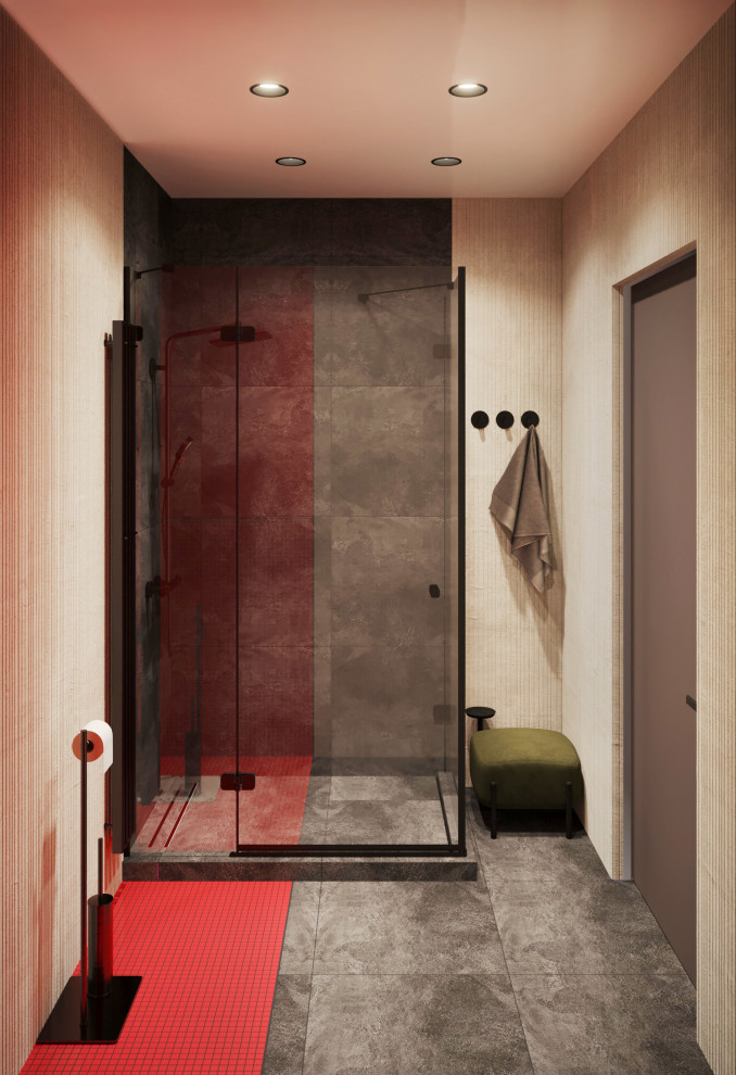 Необычная квартира с цветными радиаторами