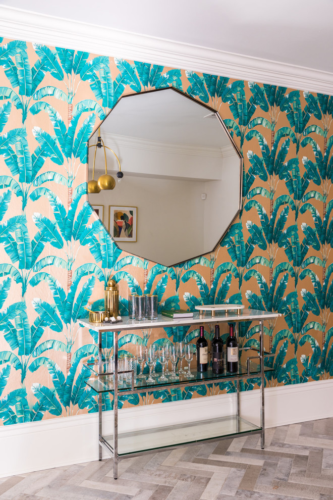 New Orleans Garden District Home Bar Area Home Bar New Orleans