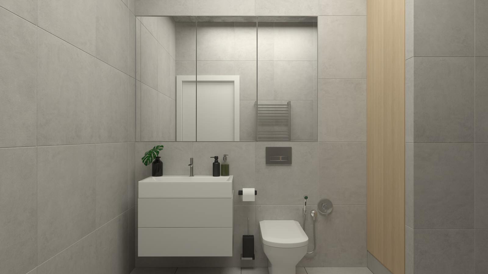 Серые тона в интерьере - современно и стильно