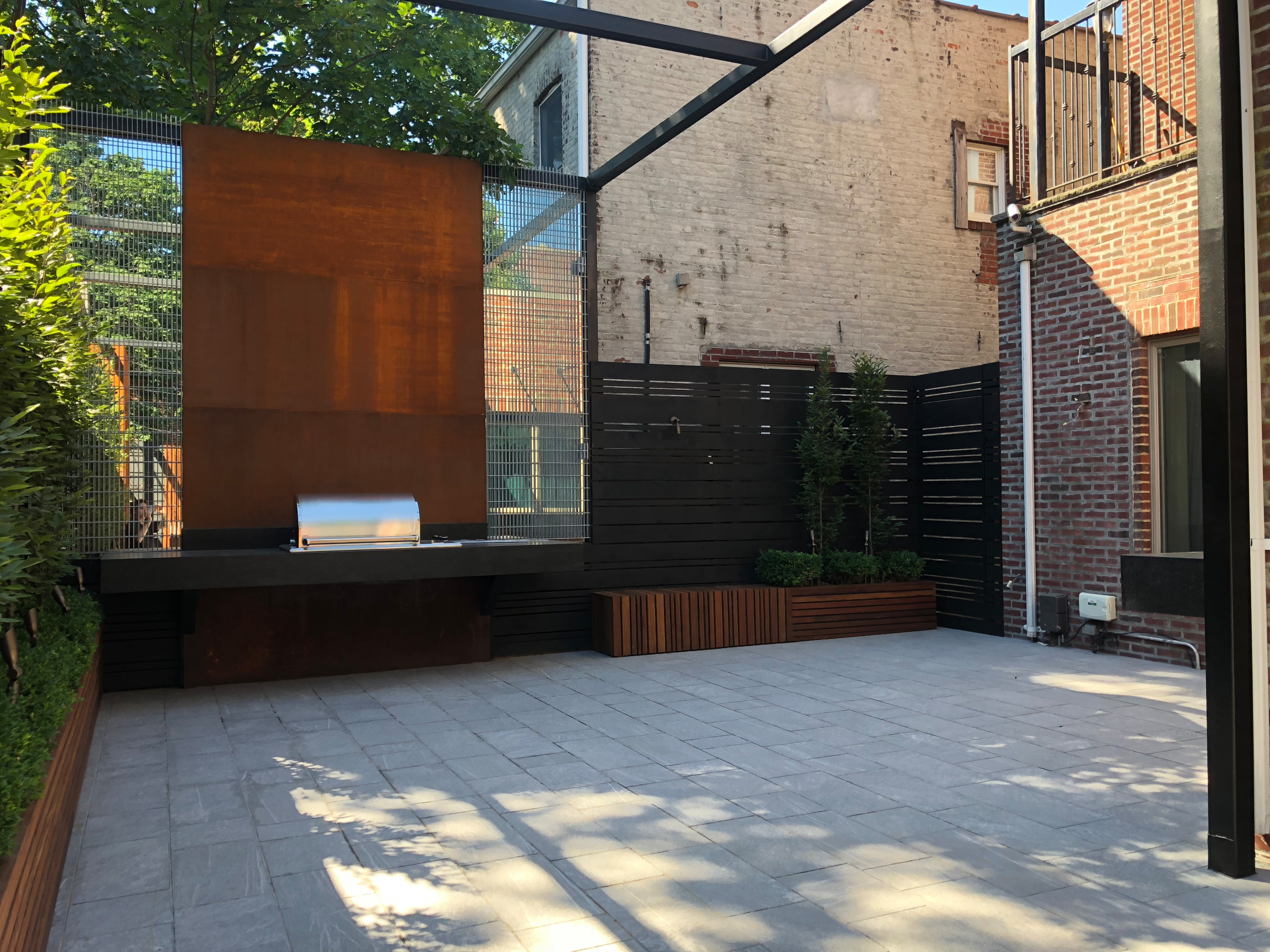Modern Kitchen Extention Garden