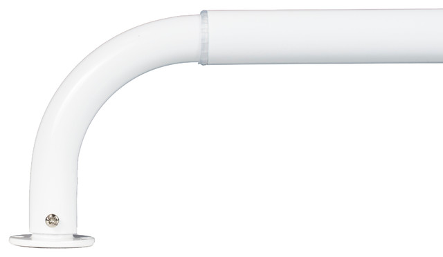 Wraparound Curtain Rod 1 Transitional Curtain Rods By