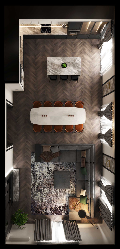 Двухэтажный частный дом для замечательной семьи 300 кв.м.