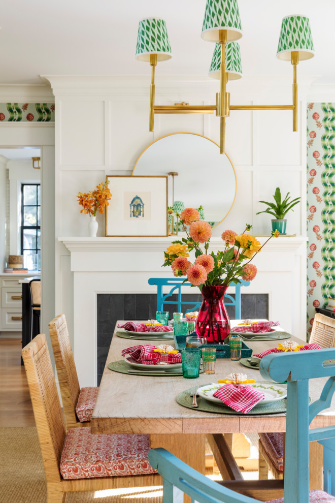 Dining room - dining room idea in Providence